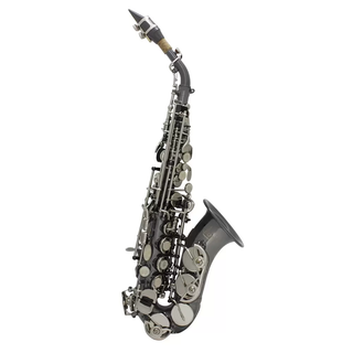 Saxophone Soprano Courbé Nobel Noir