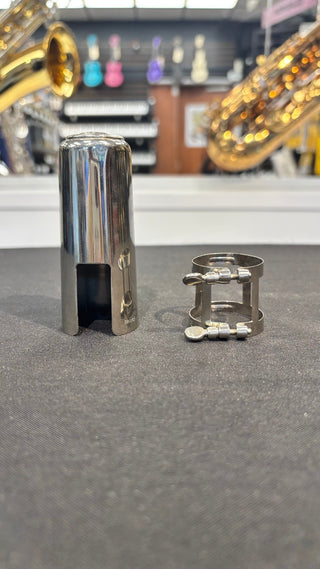Pre-Owned Vandoren Bass Clarinet Master Ligature With Cap