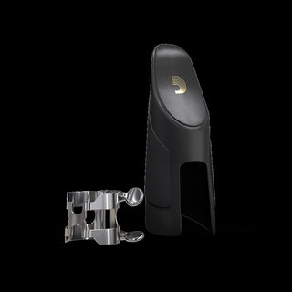 Ligature Saxophone Alto Rico H avec Couvre Bec