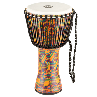 Djembe Meinl Rope Tuned Travel Series 12'' Kenyan Quilt