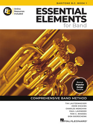 Essential Elements Book 1 (Online) - Baritone B.C.