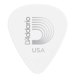 Plectres D'Addario Celluloid Blanc Extra Heavy (10)