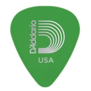 Plectres D'Addario Duralin Vert Med. (10)