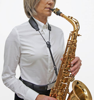 BG Saxophone Leather Strap