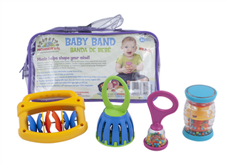 Ensemble Hochets Variés Halilit ''Baby Band''