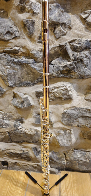 Powell Handmade Custom 9k Rose Gold Flute