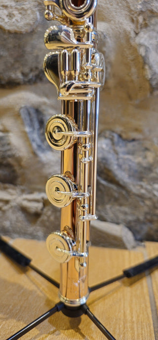 Powell Handmade Custom 9k Rose Gold Flute