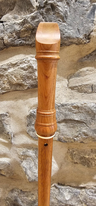 Flûte à Bec Alto Moeck En Bois De Rose Usagé 