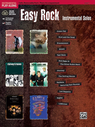 Easy Rock Instrumental Solos, Cello