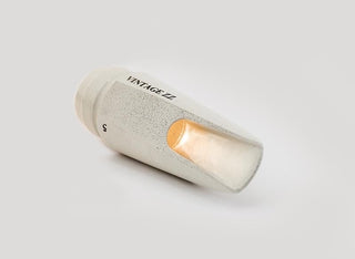 Barkley Vintage ZZ Alto Saxophone Mouthpiece - White