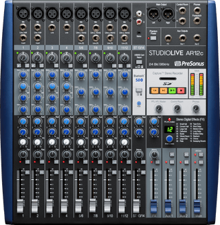 Mixeur Hybride Presonus USB-C De Performance Et D'enregistrement À 14 Canaux