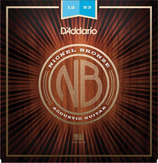 D'Addario Nickel Bronze Acoustic Guitar Strings - SET