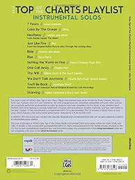 Easy Top of the Charts Playlist Instrumental Solos, Sax Alto