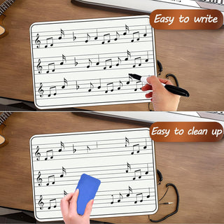 Music Staff Whiteboard 9''x12''
