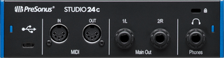 Interface Audio Presonus STUDIO-24C