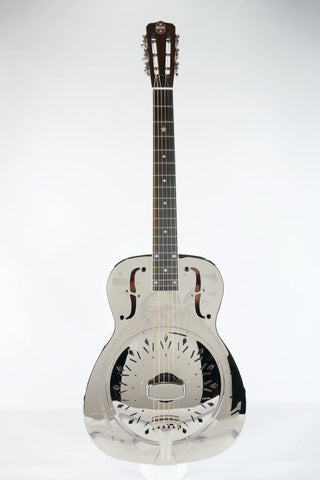 Repubic Duolian Polished Nickel (Sandblasted) Reso-Phonic Guitar