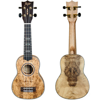 Ukulélé Soprano Flight "Supernatural Series" Quilted Ash