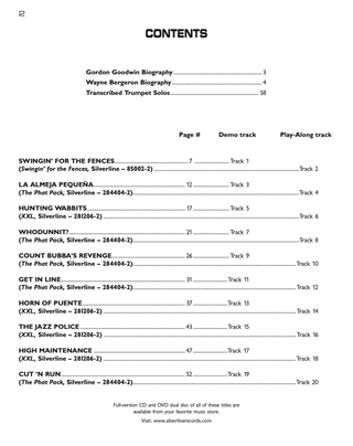 Gordon Goodwin's Big Phat Band Play-Along Series - Vol. 1, Trumpet