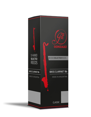 Gonzalez Classic Bass Clarinet Reeds