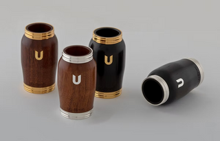 Uebel U Clarinet Barrel In Mopane & Gold