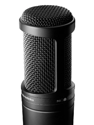 Microphone À  Condensateur Cardioïde  Audio-Technica AT2020
