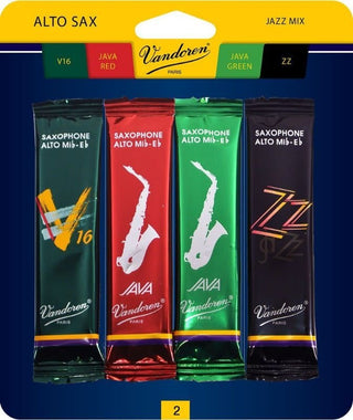 Vandoren Jazz Mix Alto Saxophone Reeds