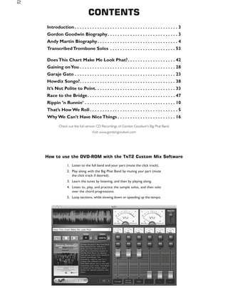 Gordon Goodwin's Big Phat Band Play-Along Series - Vol. 2, Trombone