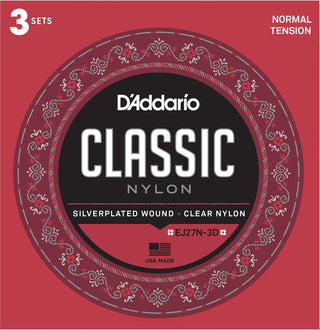 Cordes Guitare Classique D'Addario EJ27N