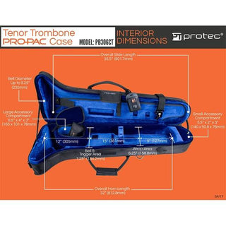 Étui Trombone Protec Contour