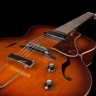 Guitare Électrique Godin 5e Avenue Kingpin P90 - Cognac Dégradé