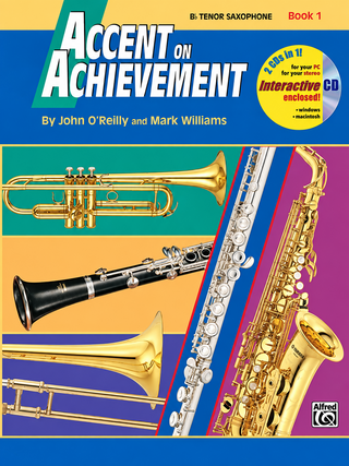 Accent On Achievement Book 1 - Tenor Sax