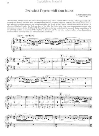 Orchestral Excerpts For Flute