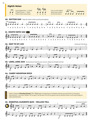 Essential Elements for Band – Bb Trumpet Book 1 with Online Resources