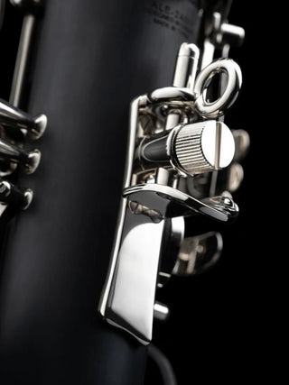 Backun Alpha Low Eb Bass Clarinet (Silver Keys & Hardshell Case)
