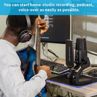 Saramonic Large-Diaphragm Multipattern USB / XLR Condenser Microphone