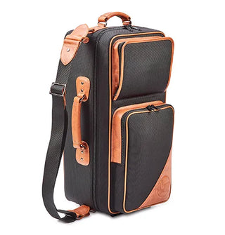 Gard Double Trumpet Fiberglass Case With Black Nylon Exterior