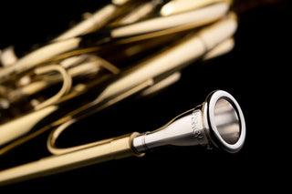 Laskey G Series Silver Plated Horn Mouthpiece (European Shank)