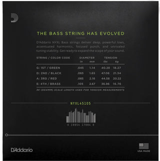 Cordes Guitare Basse D'Addario NYXL