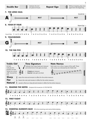 Essential Elements Book 1 -  Saxophone Alto