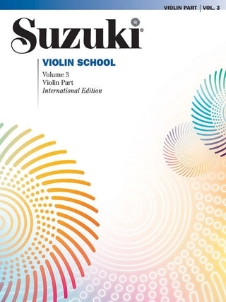 Suzuki Violin School, Vol. 3 (International Edition) - Book & CD