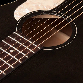 Guitare Acoustique Godin Art & Lutherie Roadhouse Noir Terni A/E