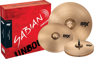 Ensemble Cymbales Sabian B8X