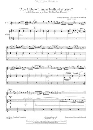 Orchestral Excerpts For Flute