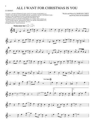 101 Christmas Songs, Clarinet