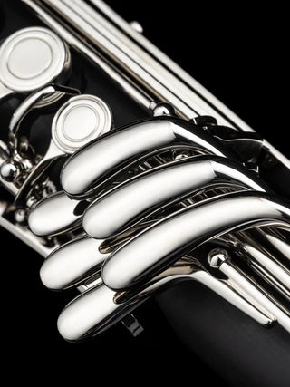 Backun Alpha Low C Bass Clarinet (Silver Keys & Backpack Case)