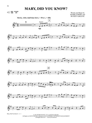 Ultimate Christmas, Tenor Saxophone