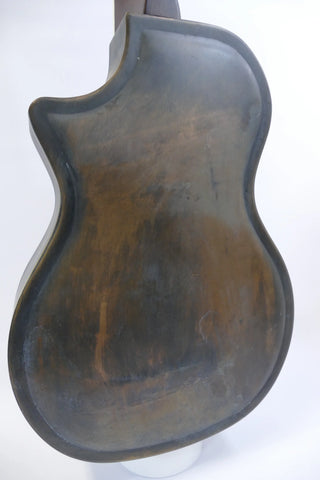 Repubic Highway 61 "Traveler" Brass Rust Reso-Phonic Guitar