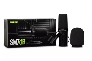 Shure SM7DB Dynamic Vocal Microphone With Built-in Preamp