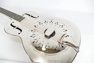 Repubic Duolian Polished Nickel (Sandblasted) Reso-Phonic Guitar