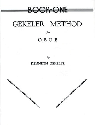 Gekeler Method for Oboe, Book I